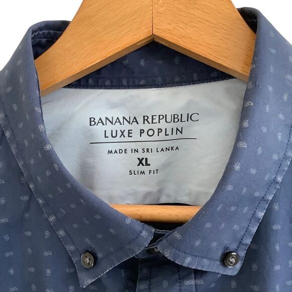 BANANA REPUBLIC Luxe Poplin XL Slim Fit - Picture 2 of 8